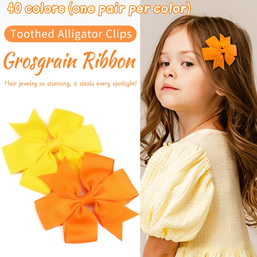 Cellot 80-piece bows pack with a spectrum of colors.