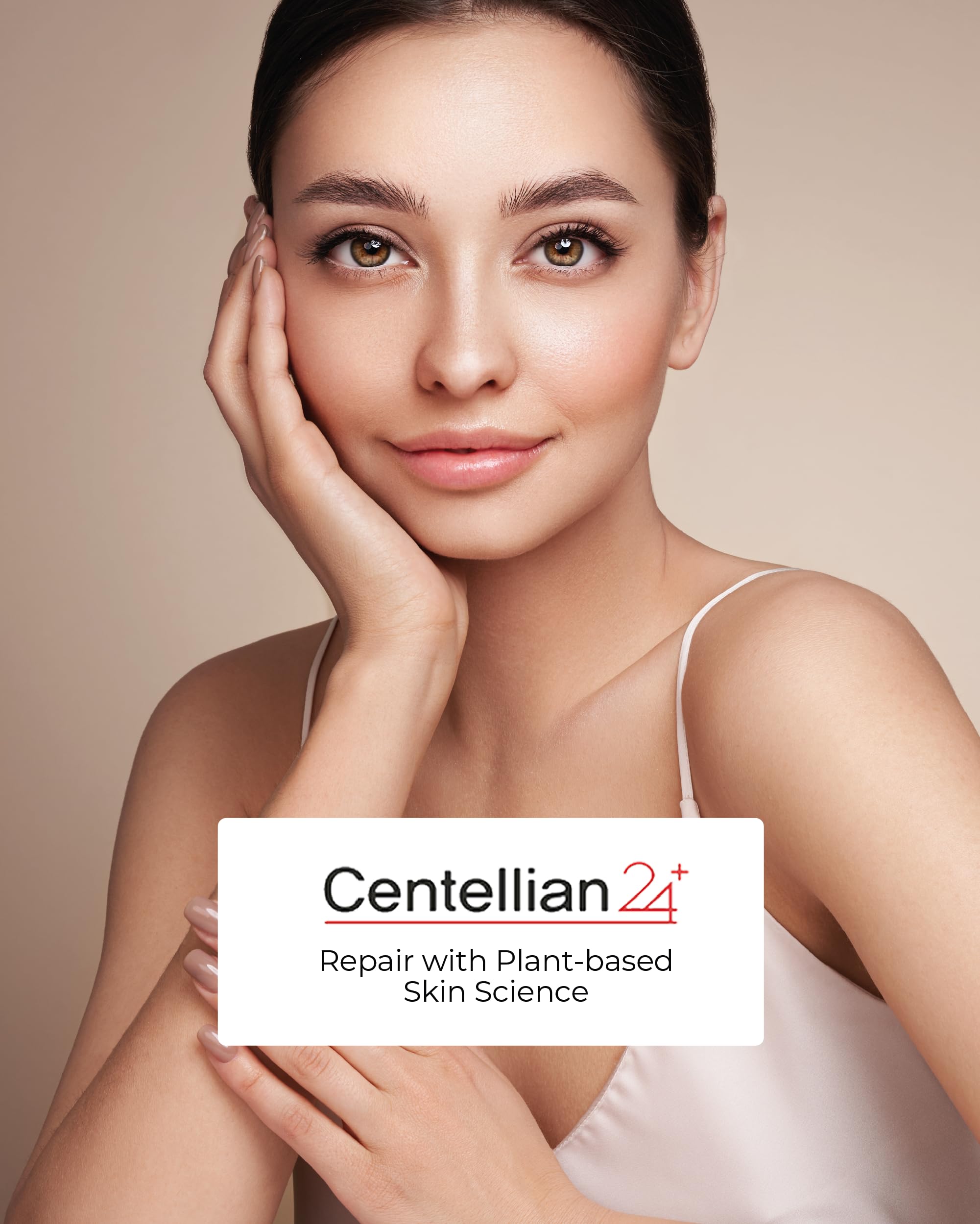 Centellian 24 Expert Ampoule Season 4 texture closeup highlights smooth skin feel.
