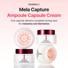 Centellian 24 Madeca Mela Capture ampoules for concentrated tone-care benefits.