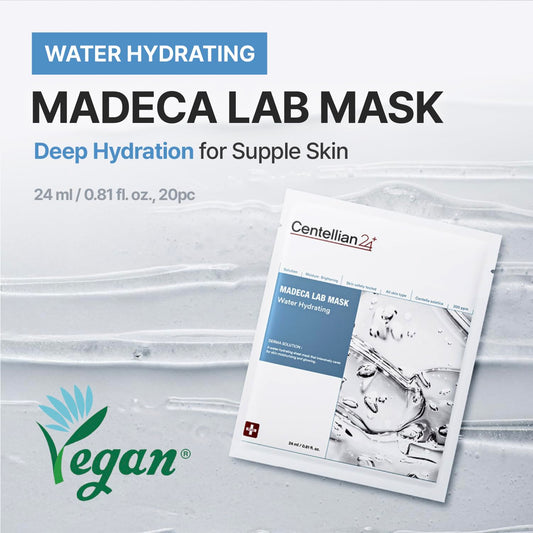Centellian 24 Madeca Mask sachet and foil, convenient for travel and on-the-go hydration.
