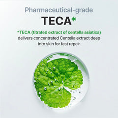 Centellian 24 Madeca Mask skin close-up showing dewy, hydrated complexion.