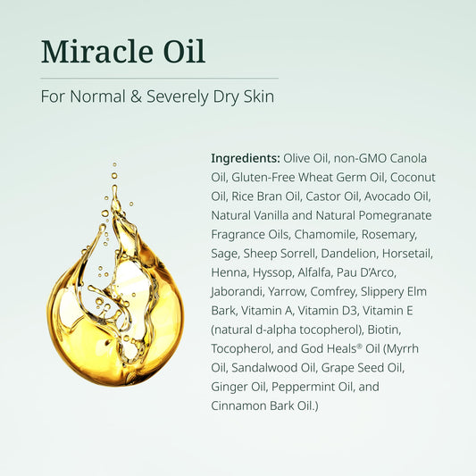 Century Systems Heal Quick Oil ingredients showing 14 herbs and 15 natural oils