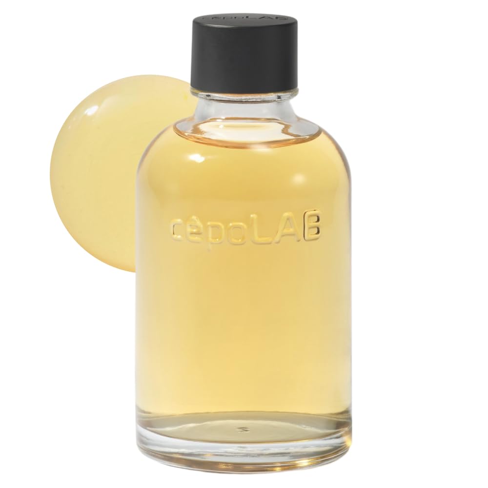 CEPOLAB Biogenic Essence CLEPS bottle delivering hydrating serum for radiant skin.