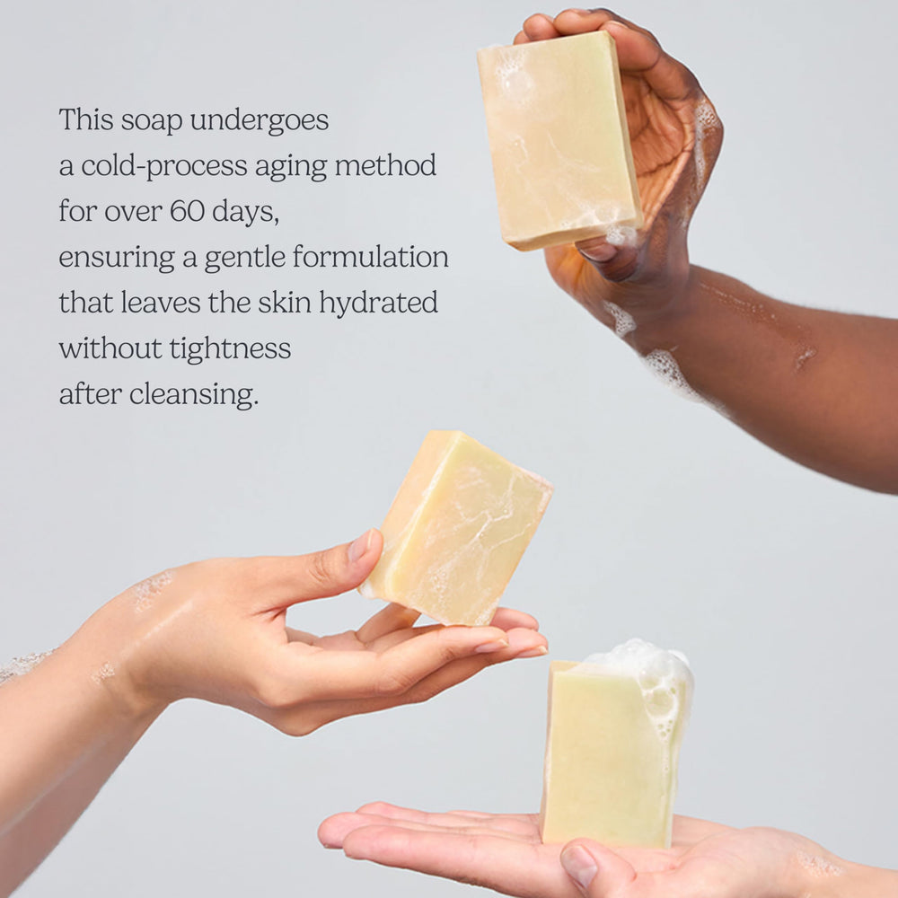 cepolab biogenic soap cold processed bar close up
