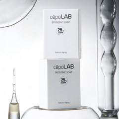 cepolab biogenic soap dense creamy lather on skin