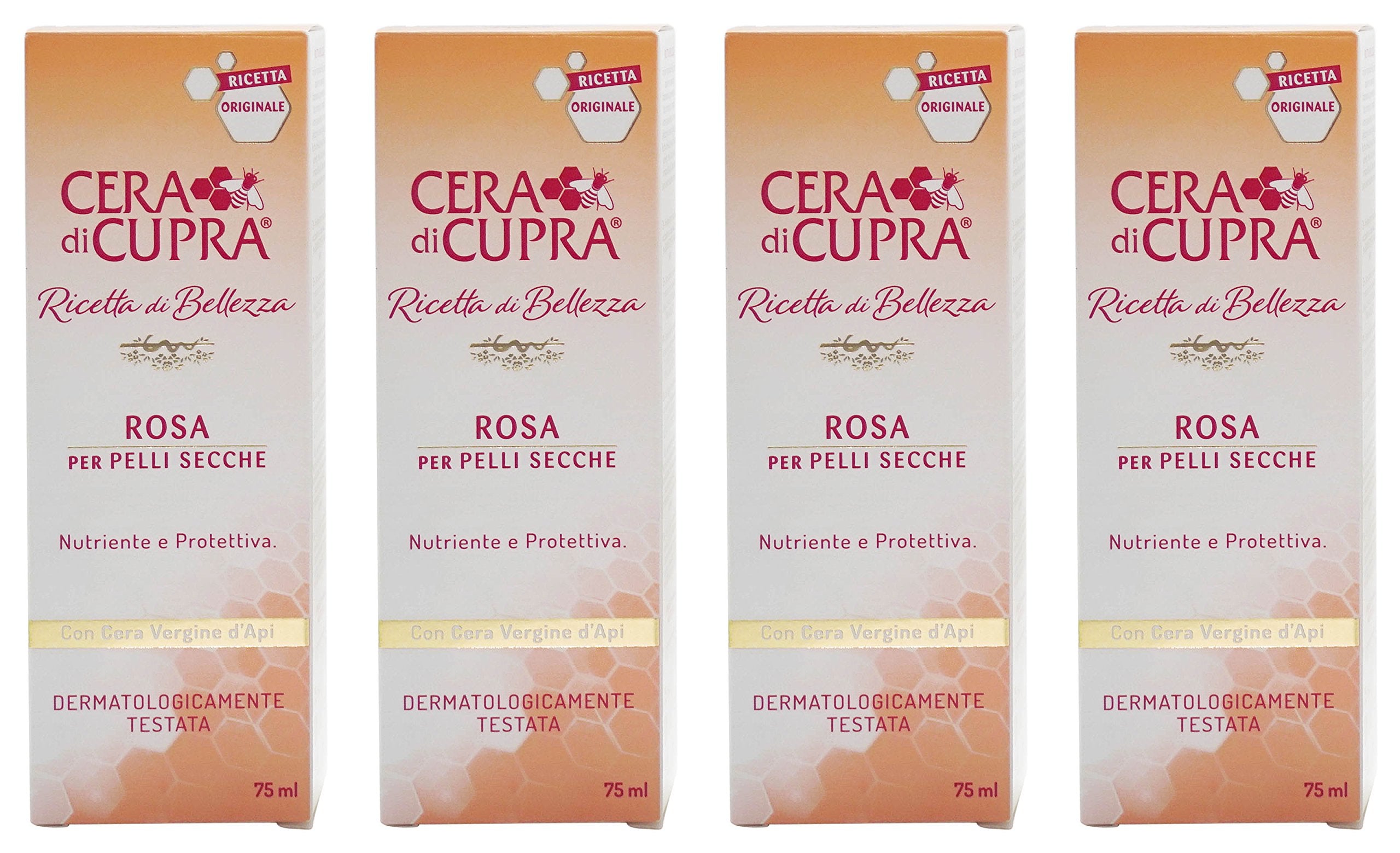 Cera di Cupra Rose for Dry Skin tube pack delivering deep nourishment and hydration