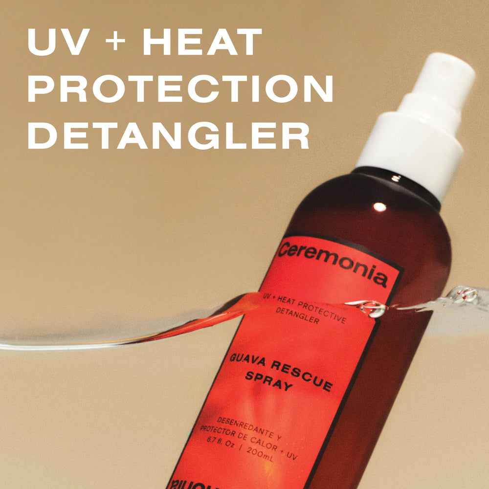 Ceremonia Guava Rescue Spray UV protection for sun exposed hair