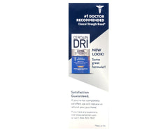 Certain Dri anti-perspirant solid packaging closeup with six-pack value