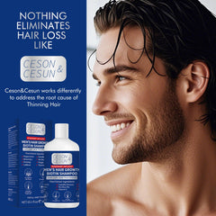 Ingredient shot with rosemary and keratin for Ceson&Cesun shampoo