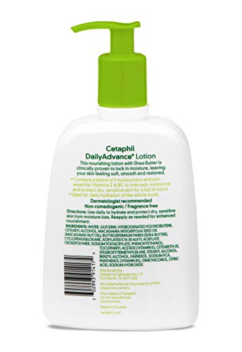 Close-up of Cetaphil texture indicating rich hydration
