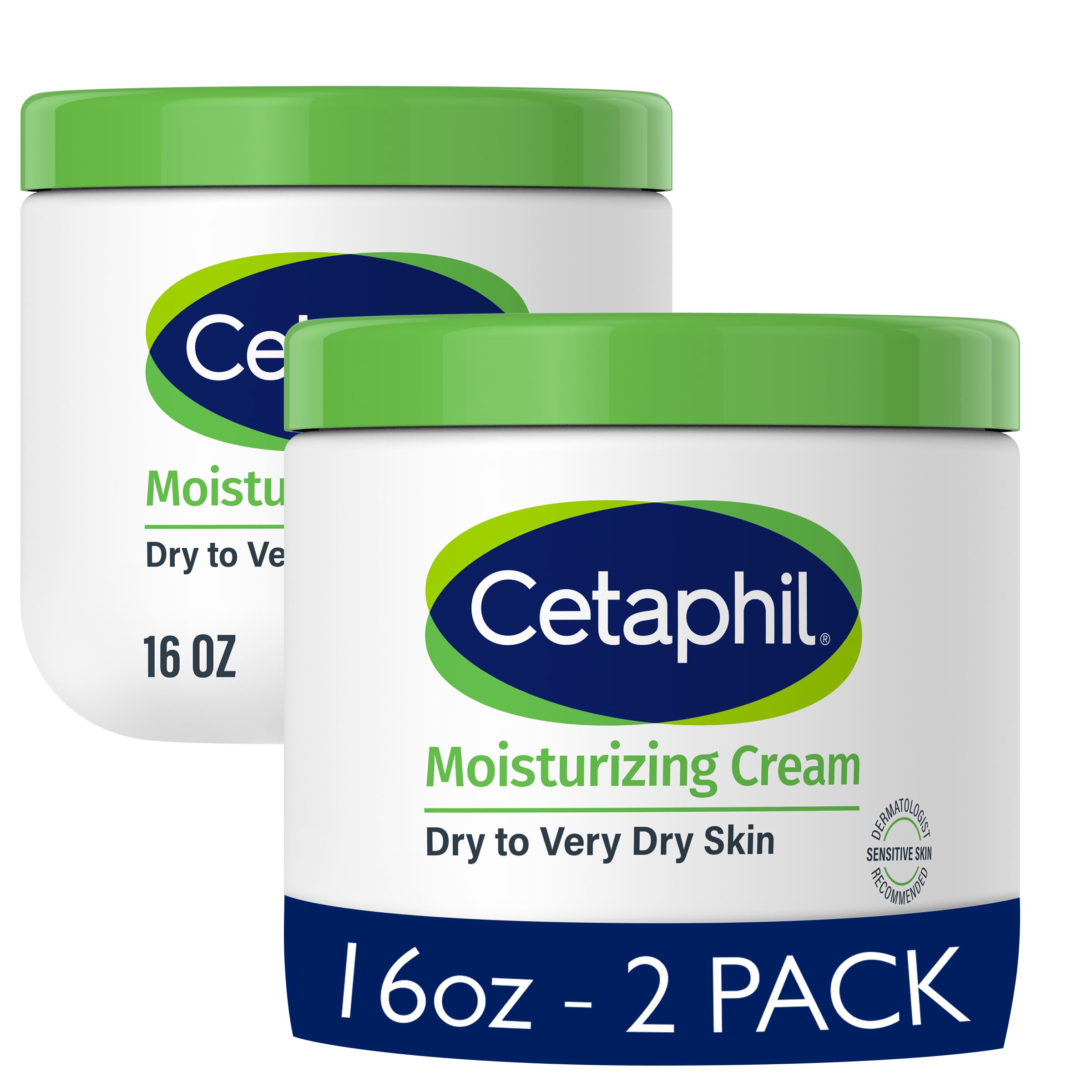 Cetaphil face and body moisturizing cream pump bottle ready for daily hydration.