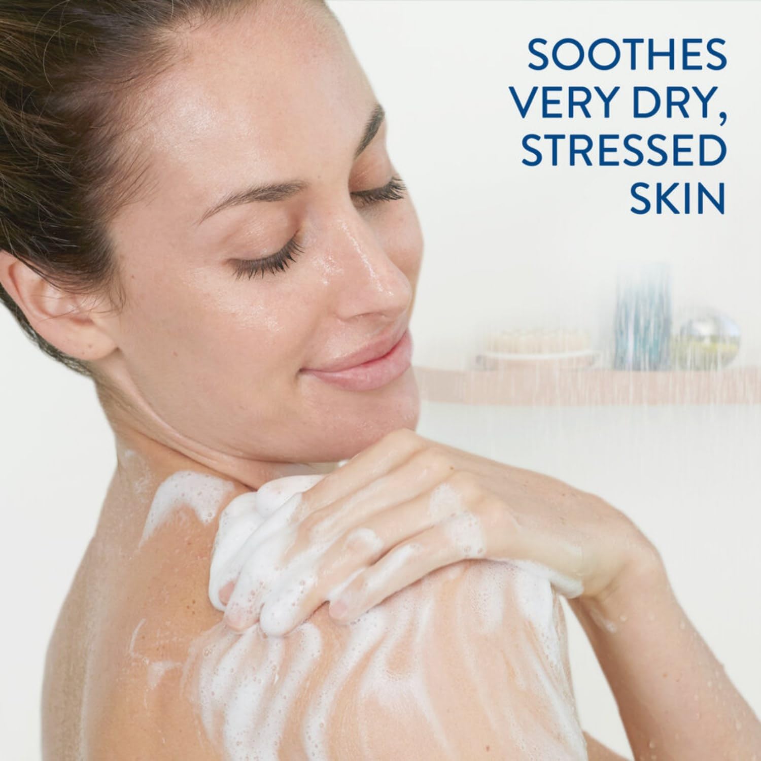 Cetaphil RestoraDerm packaging with label highlighting eczema-friendly formula