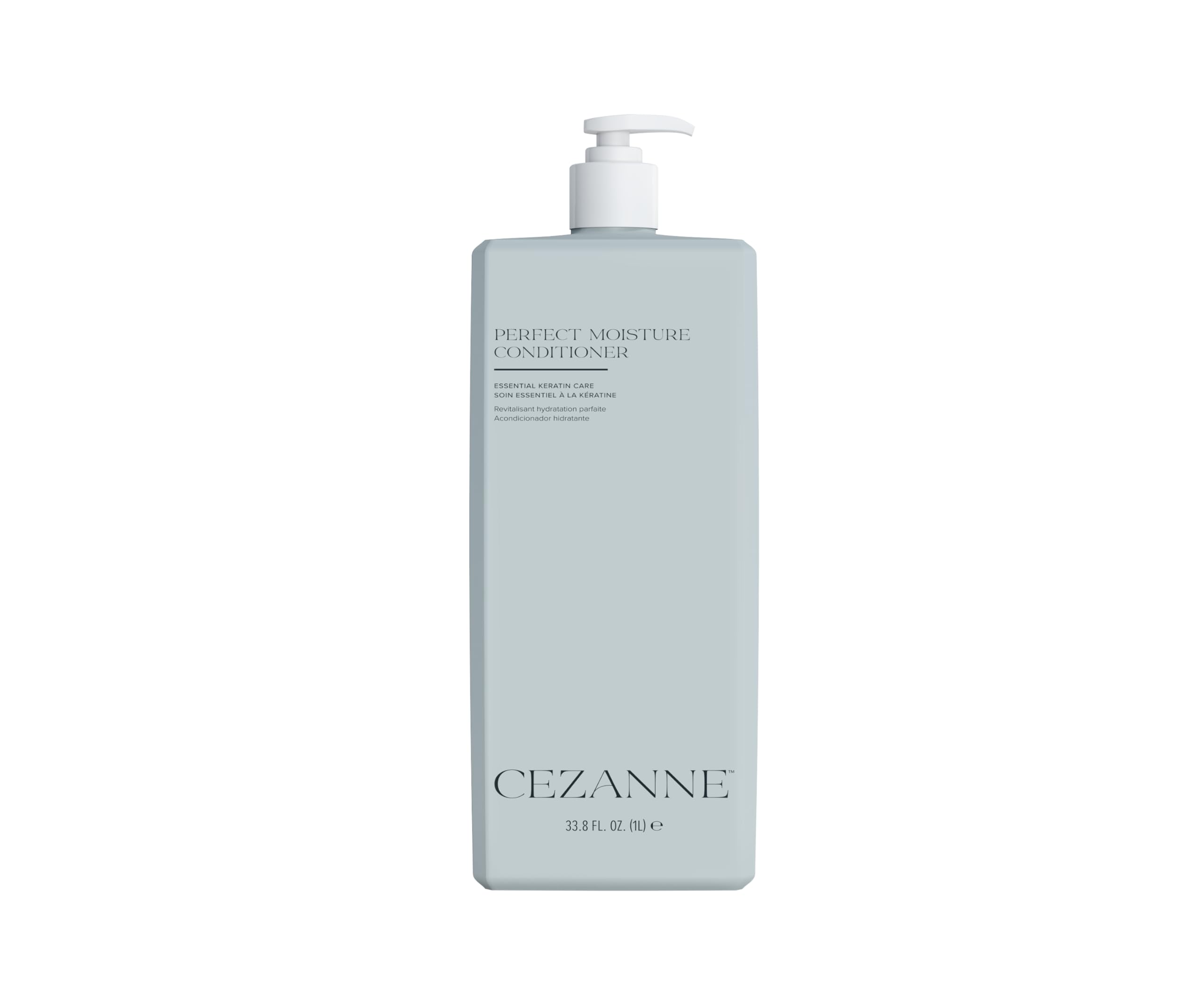 Cezanne Perfect Moisture Conditioner bottle for daily hydration and manageability.