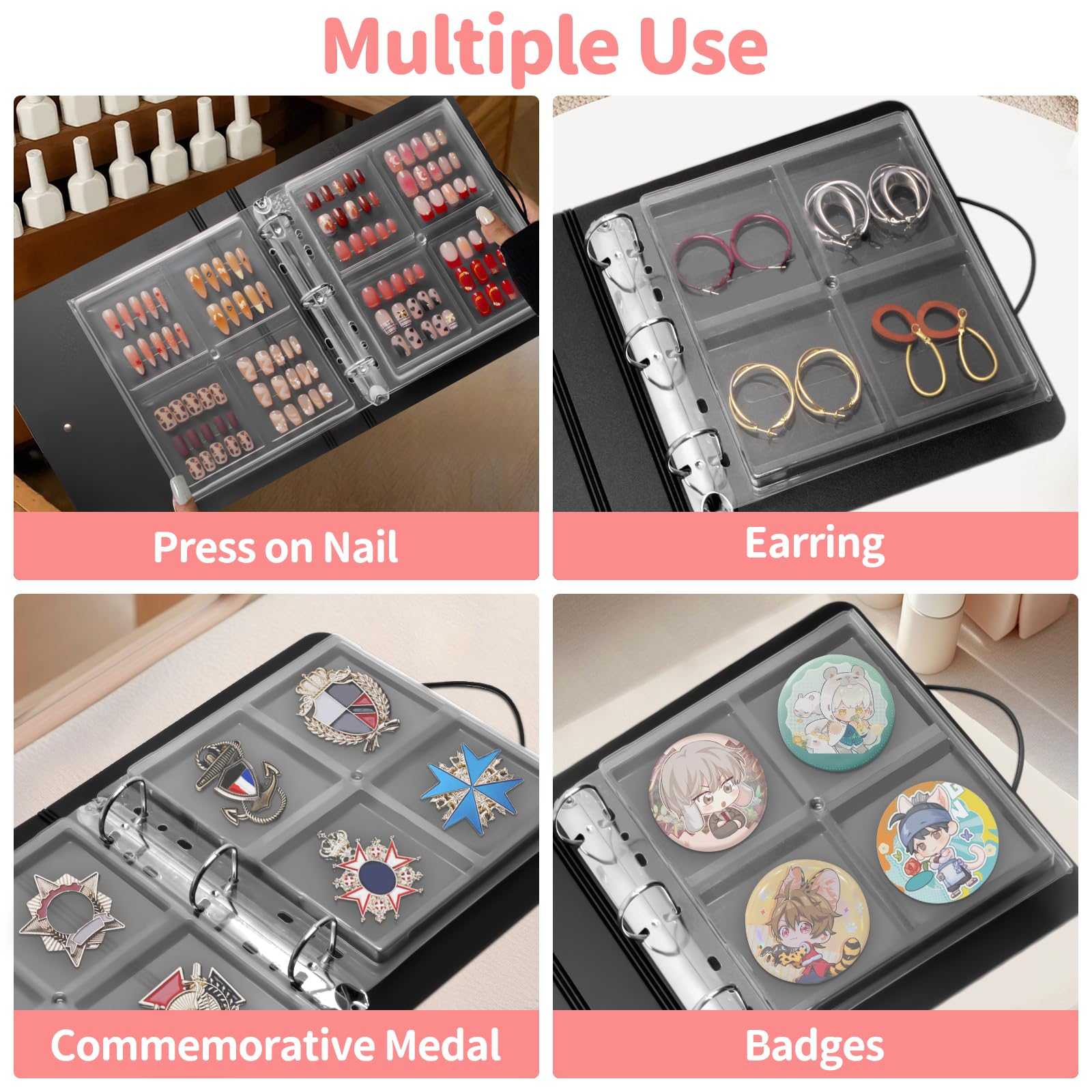 CGBE Nail Organizer used as compact storage for small accessories.