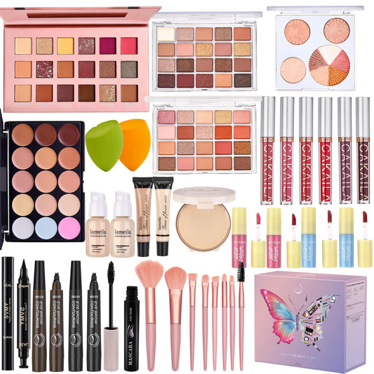 CHAFFUL all-in-one makeup kit open box for convenient gifting and daily routine