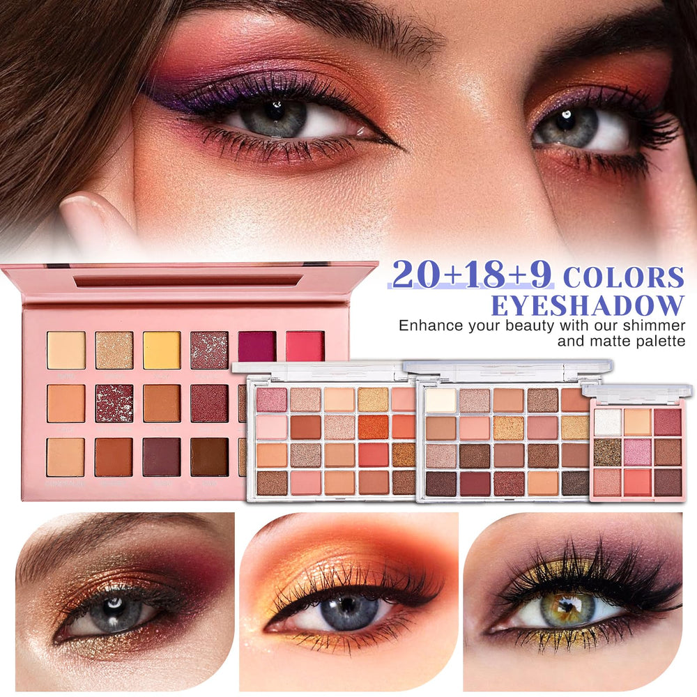 CHAFFUL concealer and highlighter palette for brightening under eyes
