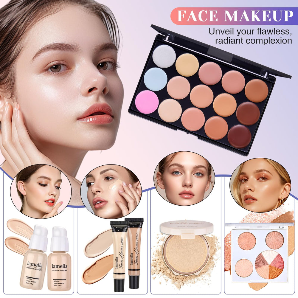 CHAFFUL makeup primer bottle with creamy texture for smooth skin