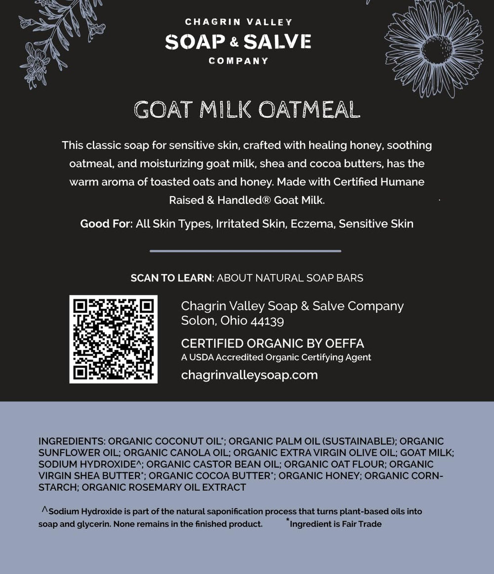 Chagrin Valley Cocoa Butter Shea Butter nourishes skin.