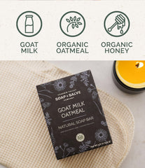 Chagrin Valley Goat Milk Soap Lather demonstrates rich moisture.