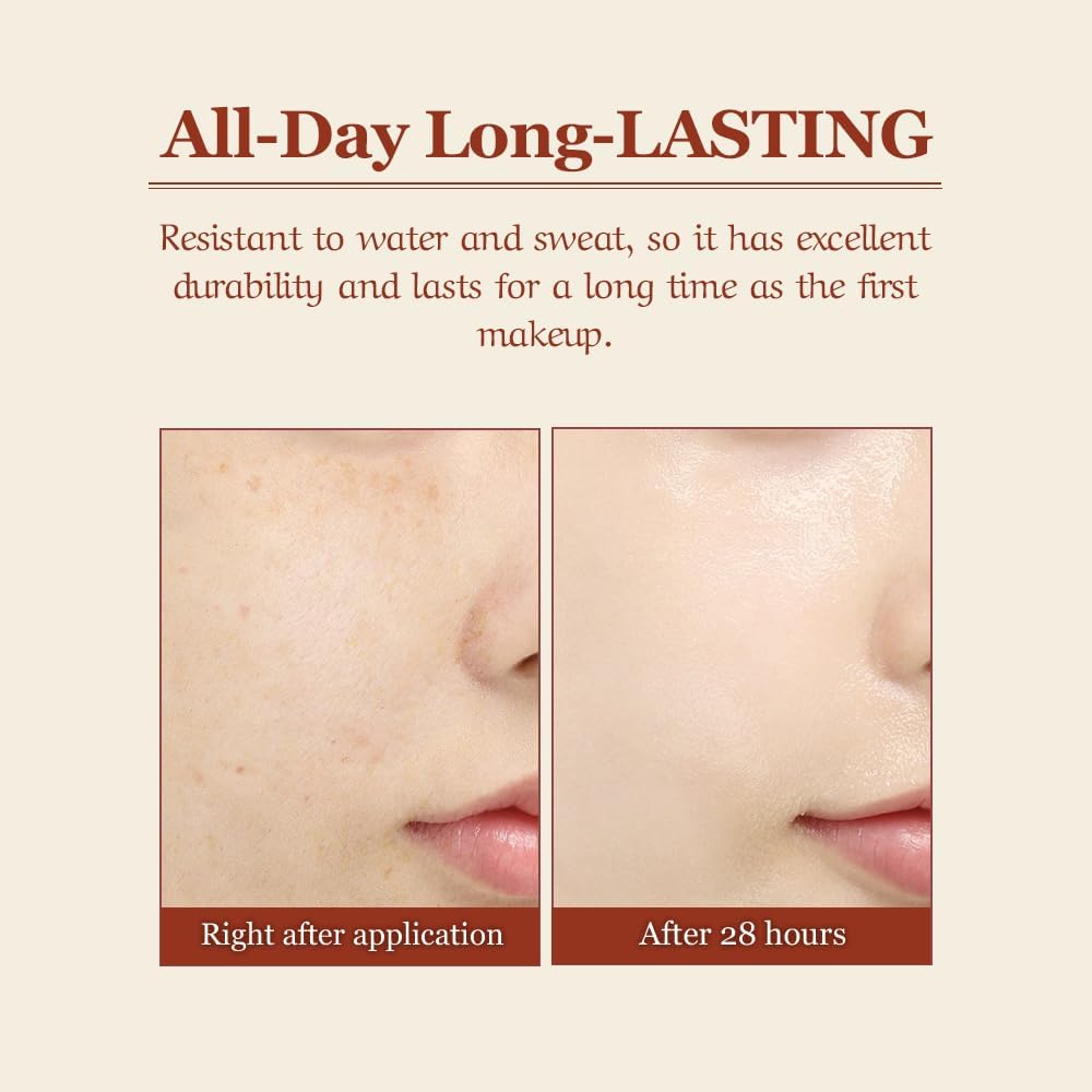 CHALLANS de PARIS Airy texture mousse on skin for natural look