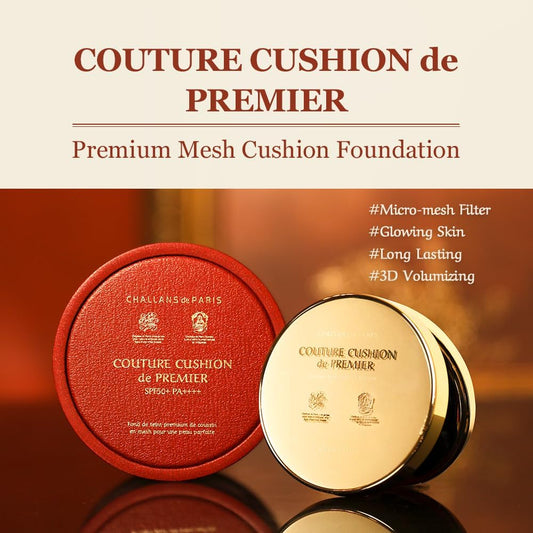 CHALLANS de PARIS Premier Cream Foundation texture close-up for lightweight coverage