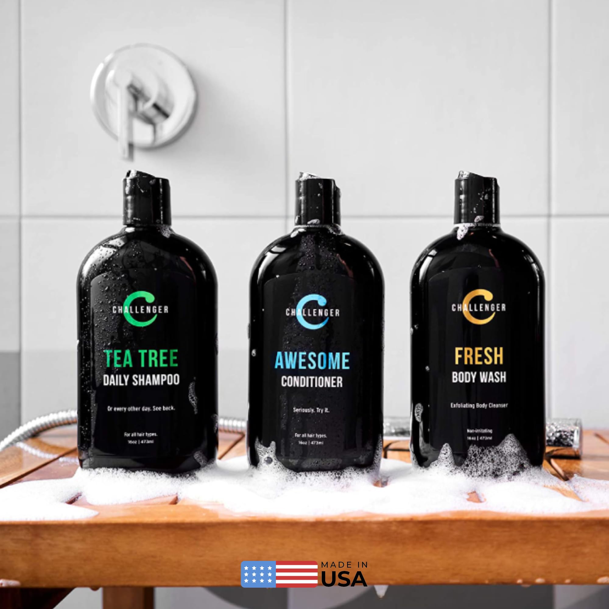 Challenger awesome conditioner hydration promotes soft, manageable hair