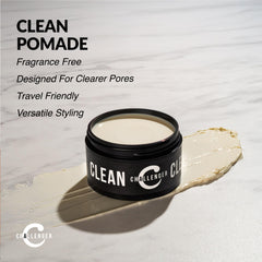 Challenger matte finish look delivers natural, shine-free styling.