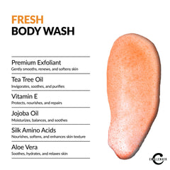 Challenger tea tree shampoo foam showcases invigorating lather