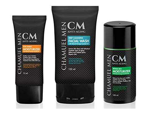 CHAMUEL MEN creamy texture close-up hints at a smooth, non-greasy finish