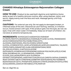CHANDO HIMALAYA Extravagance application scene illustrating fast redness relief
