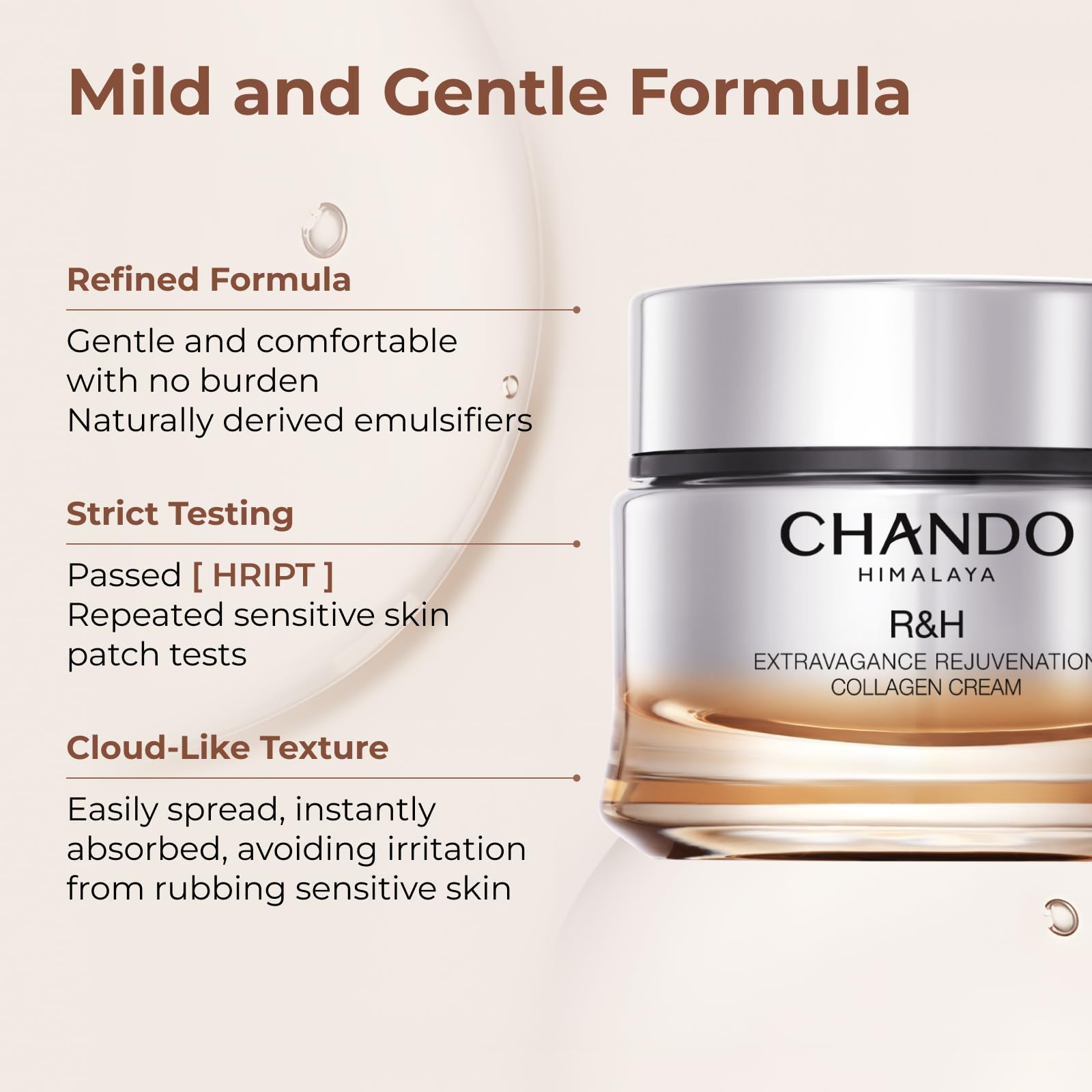 CHANDO HIMALAYA Extravagance nano-collagen matrix for deep replenishment