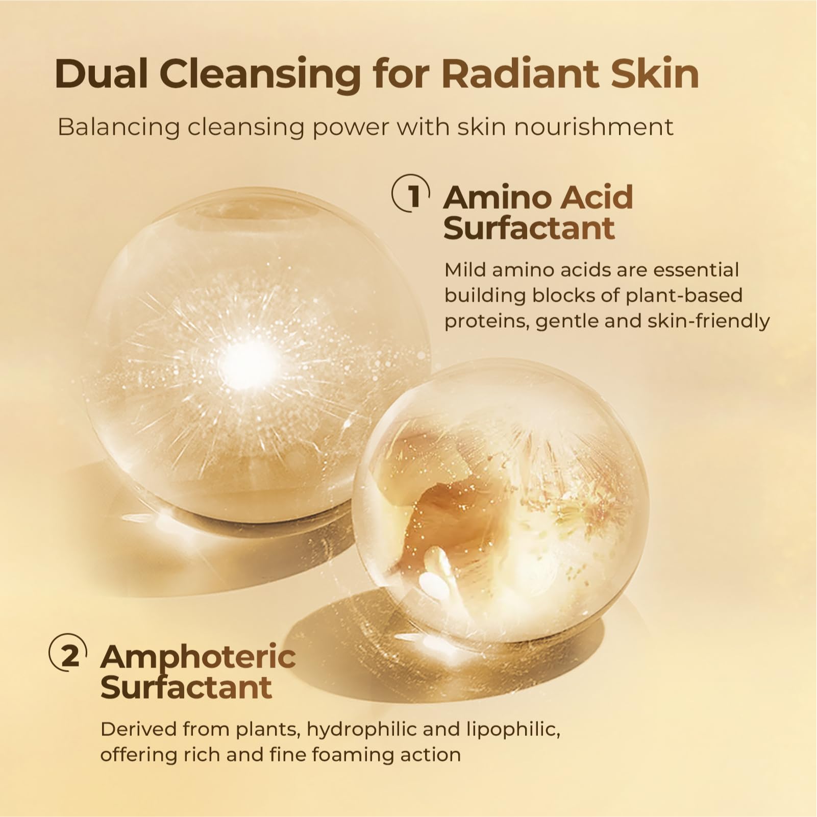 CHANDO HIMALAYA Gold Diamond Cleanser pump action for easy application