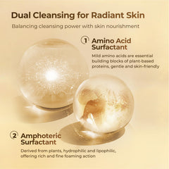 CHANDO HIMALAYA Gold Diamond Cleanser pump action for easy application