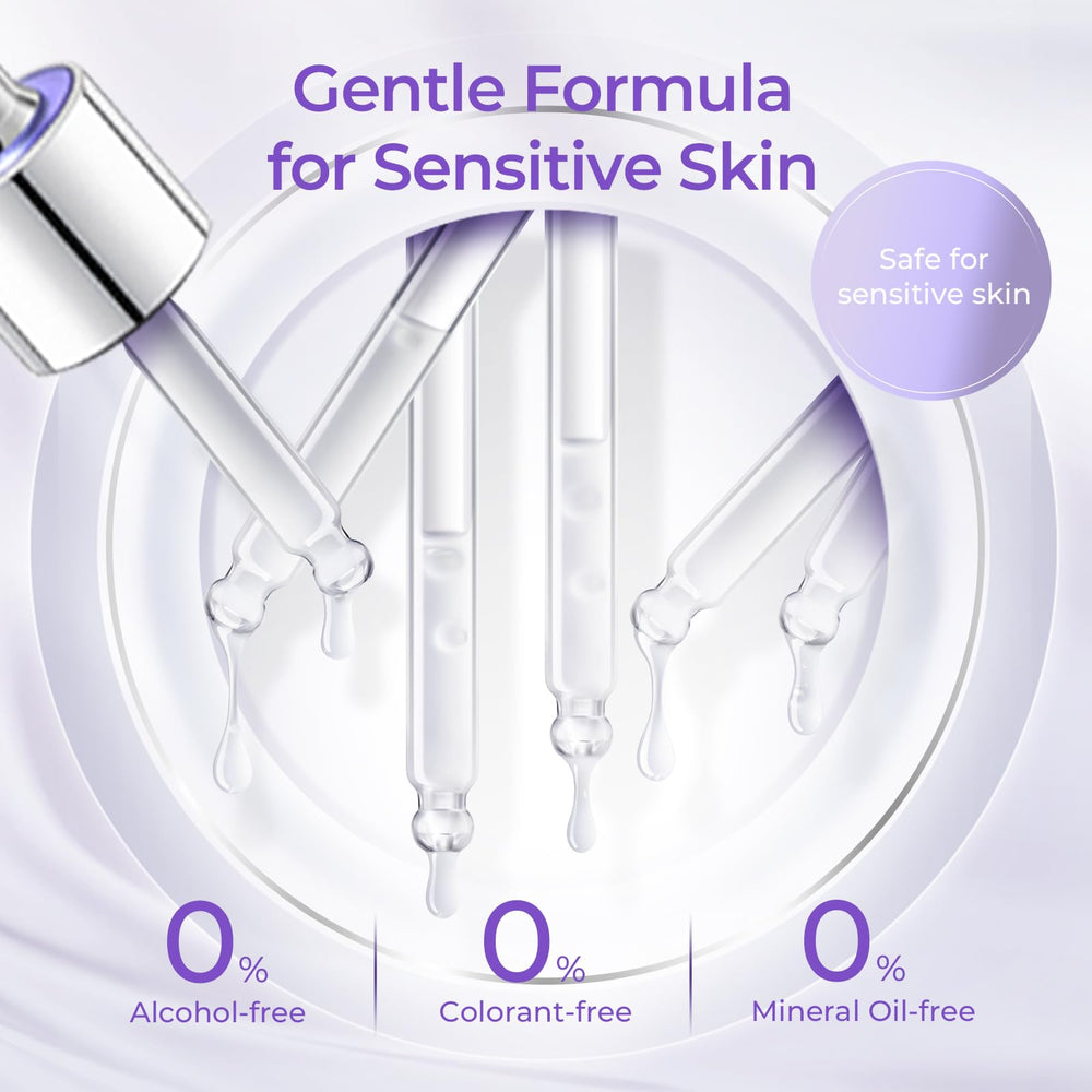 CHANDO HIMALAYA micromolecular peptides close-up hint at smoothing fine lines.
