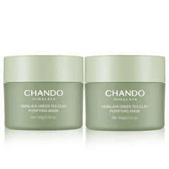 CHANDO HIMALAYA Purifying Green Tea Mask front pack for pore cleansing
