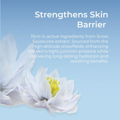 CHANDO HIMALAYA Snow Saussurea Mask close-up texture shows breathable plant-based fibers