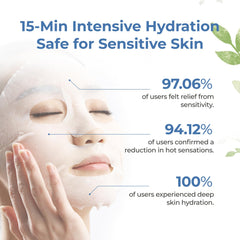 CHANDO HIMALAYA Snow Saussurea Mask fragrance-free formula suits sensitive skin