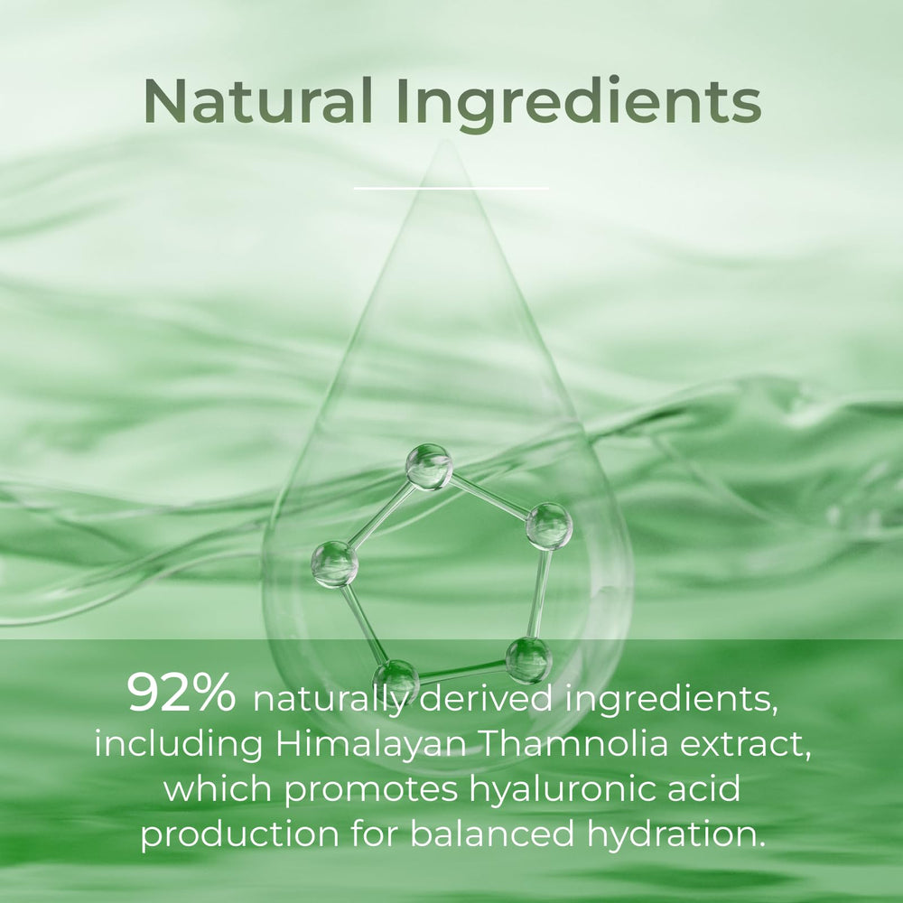 CHANDO HIMALAYA Thamnolia mask natural ingredients label communicates 92% derived botanicals for gentler care.