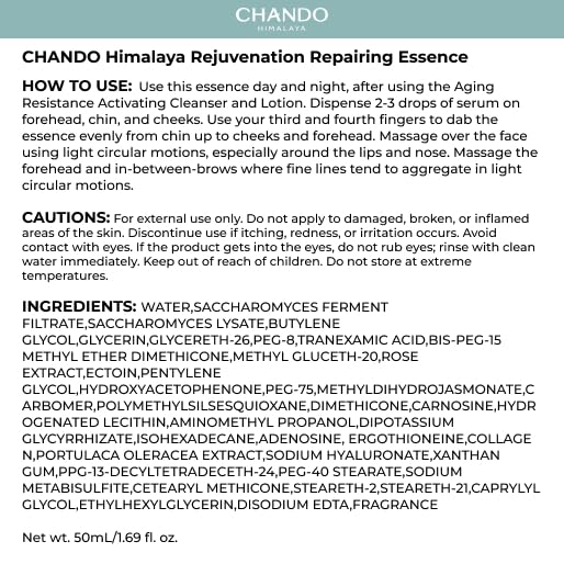 CHANDO HIMALAYA travel packaging ready for on-the-go repair routines.
