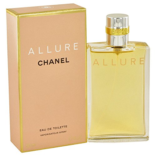 CHANEL Allure Women Eau de Toilette bottle, a timeless fragrance for daily wear and special occasions.
