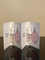 CHANEL Chance Eau Tendre sampler vial gift, elegant tester set for fragrance lovers