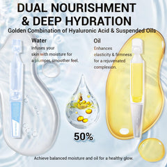 Changarload Skin hydration before and after shot highlights even tone and glow.