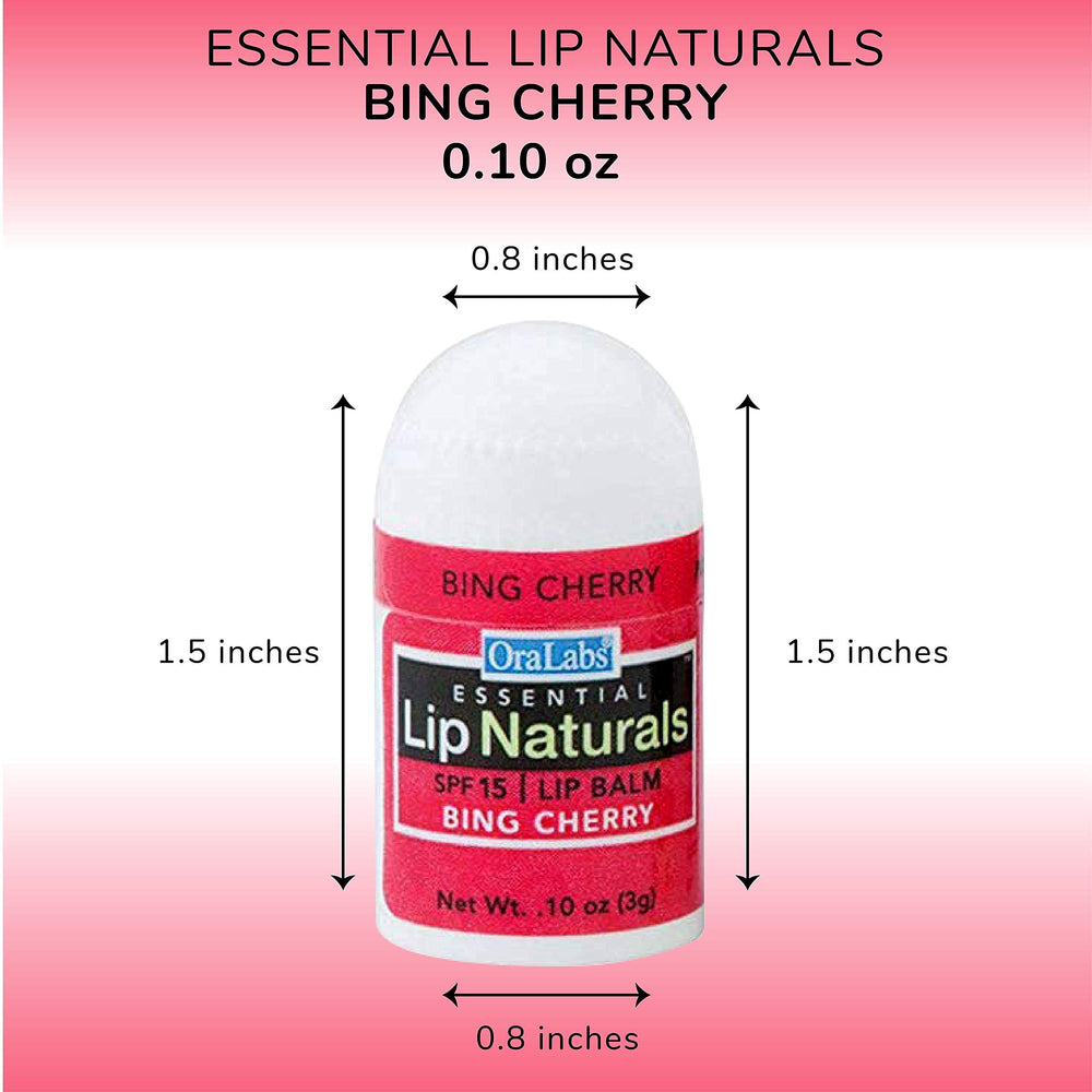 CHAP-ICE Lip Naturals mini balm in palm for travel-friendly use