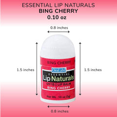 CHAP-ICE Lip Naturals mini balm in palm for travel-friendly use