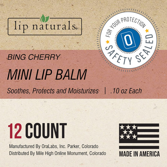CHAP-ICE Bing Cherry balm close-up applying for quick moisture