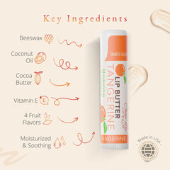 Chap-Lip Original lip balm with cocoa butter for rich hydration.