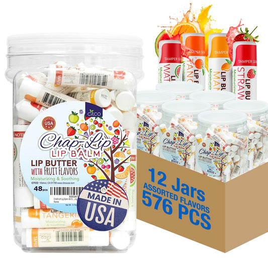 Chap-Lip Original lip balm strawberry flavor for daily moisture and soft lips.