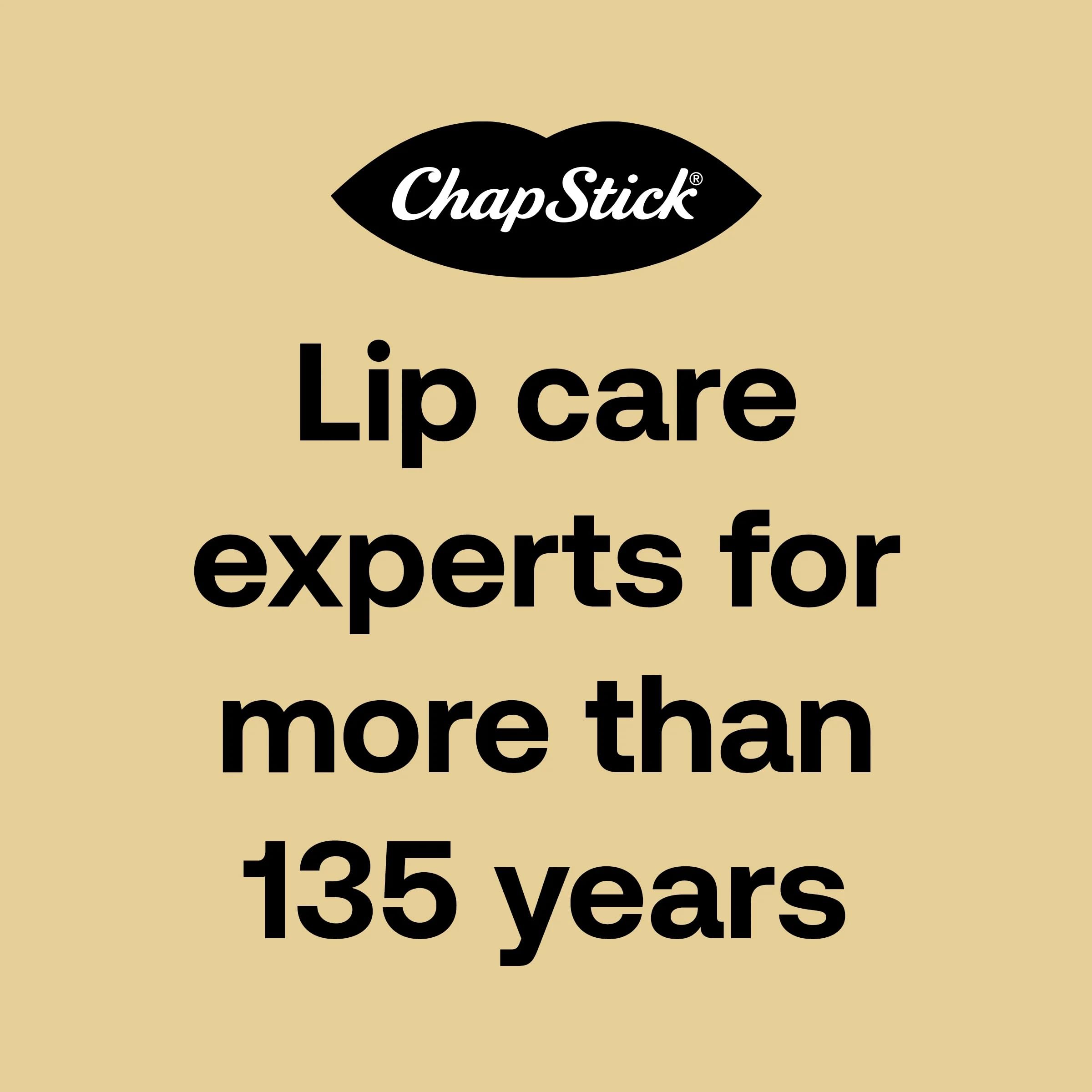 ChapStick display close-up, twelve 3-packs for easy gifting.