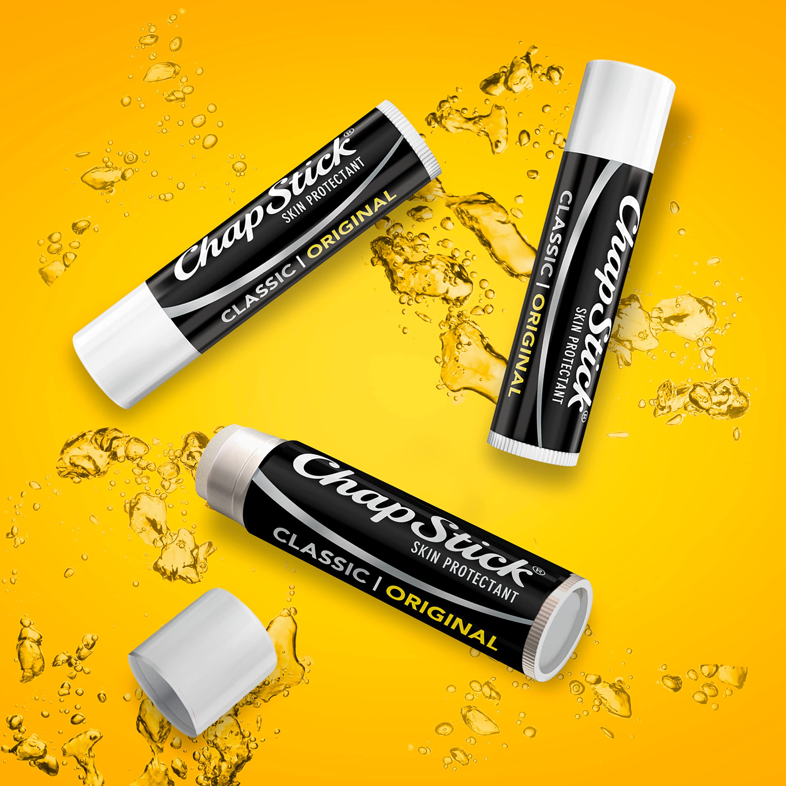 ChapStick Classic Original 12-pack display showing value and convenience