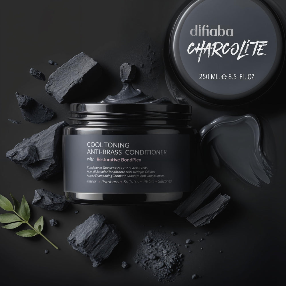 Charcolite Restorative BondPlex oils nourish and strengthen during treatment.